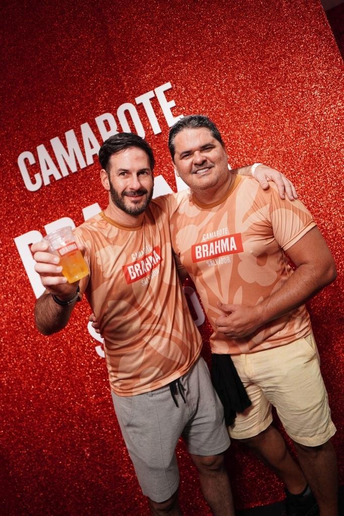 Personalidades no Camarote Brahma